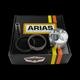<b>A3330402</b> - Honda B16A Shelf Arias Pistons w/All Hardware - 81.5mm x 11.2:1